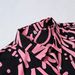 Men's Casual Short Sleeve Shirt With Graffiti Letter Print - Relaxed Fit & Breathable For Summer Wear_viptrois.com