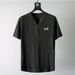 Men's Clothing Short Sleeved Ice Silk Linen Suit Men's Summer Large Size Loose Mid Sleeve T Shirt Cotton And Linen Two Piece Suit_viptrois.com