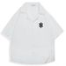 Men's Clothing Men's Summer Cuban Collar Loose Short Sleeved US Dollar Printed Casual Jacket Y2K Street Trend_viptrois.com