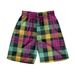 Men's Hawaiian Plaid Casual Shorts Spring Summer Beachwear European American Style Comfortable Fit Pants_viptrois.com