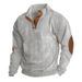 Pure Cross-border Hot-Selling Spring And Autumn European Size Men's Outdoor Casual Stand Collar Long Sleeve Sweatshirt In_viptrois.com