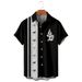 Men's Shirt Bowling Shirt Summer Casual Shirt Short Sleeve Pattern Print Daily Vacation_viptrois.com