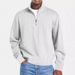 Men's Clothing New Autumn Long Sleeve Zipper Men's Casual Tops Sportswear_viptrois.com