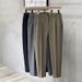 Men's Clothing New Spring And Summer Trendy Straight Nine Point Small Suit Pants Slim Men's Pants Trousers_viptrois.com