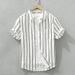 Men's Clothing Short Sleeved Shirt Men's Hong Kong Style Loose Literary Trend All Match Casual Short Sleeved Shirt One Piece Drop Shipping_viptrois.com
