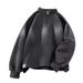 Spring New Minimalist Gray Stand Up Collar Sweatshirt For Men's Street Hooligans And Handsome Half Zip Pullover Jacket_viptrois.com