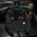2024 Winter New Trendy Brand Hooded Casual Cotton Clothes Men's And Korean Version Trendy Labeling Thickened Warm Short Jacket_viptrois.com