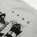 Dark Style High Street Ink Splash Graffiti Letter Hooded Sweatshirt With Fur Collar For Men, Autumn Winter Coat, Niche_viptrois.com