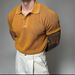 Men's Premium Knit Polo Shirt - Lightweight & Breathable Short Sleeve Top (M-XXXL, Solid Colors)_viptrois.com