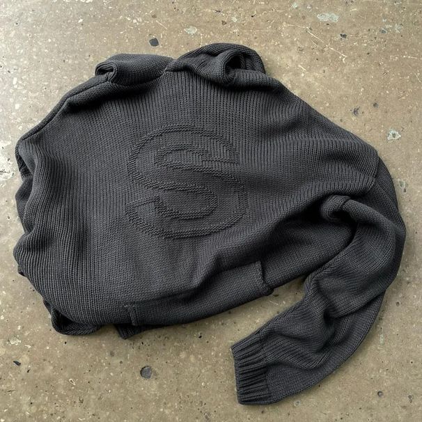 Men's Clothing Retro Fashion Autumn And Winter New Pullover Sweater Men And Women Top Pocket_viptrois.com