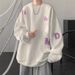 Heavy Crew Neck Sweater Men's Autumn And Winter Fleece Thickened Men's Autumn Top New Boys Hoodless Jacket_viptrois.com