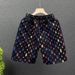 Men's Oversized Plaid Shorts Trendy Summer Style Casual 5/8 Length Unique Design Cool And Edgy_viptrois.com