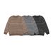 Pure LKTM Men's Clothing American Retro Fair Isle Pattern Knitted Sweater Loose Trendy Brand Color-Block Lazy Top_viptrois.com