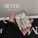 Electroplated Silver Tin Foil Pattern 2/3 Protective Compatible With Bluetooth Earbuds Pro New 4th Generation Soft_viptrois.com