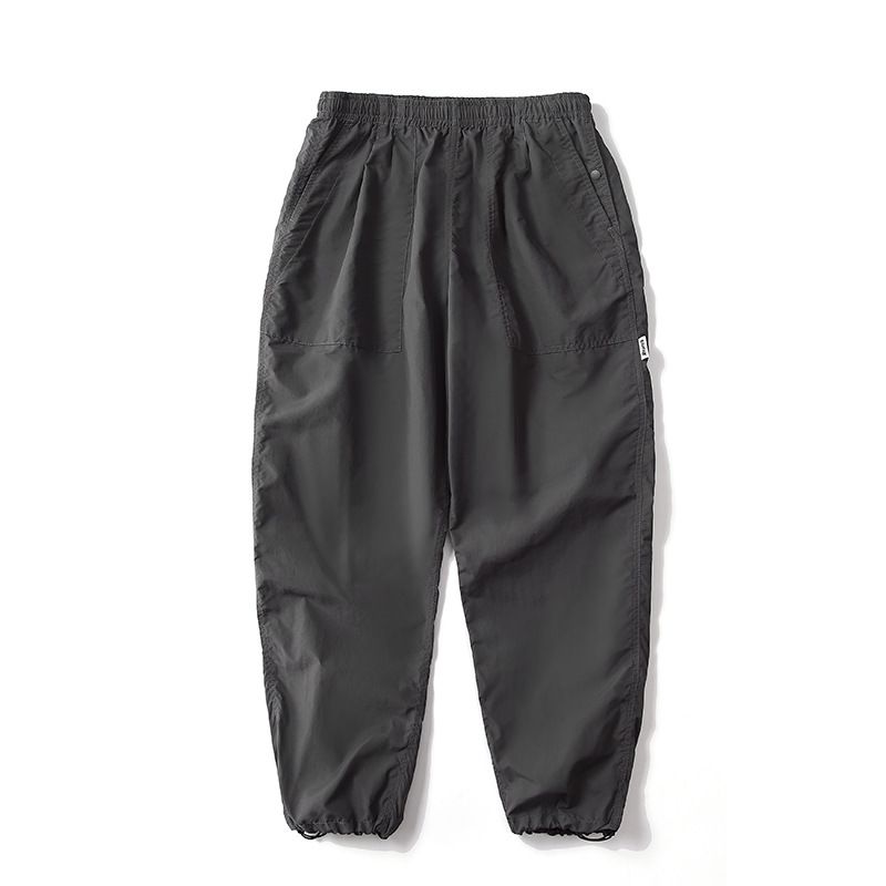 Men's Clothing Waterproof Breathable Quick Drying Workwear Outdoor Sports Trousers Loose Wear Resistant Straight Casual Running Solid Color Pants_viptrois.com