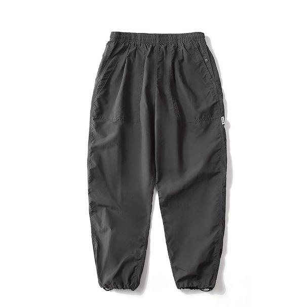 Men's Clothing Waterproof Breathable Quick Drying Workwear Outdoor Sports Trousers Loose Wear Resistant Straight Casual Running Solid Color Pants_viptrois.com