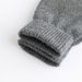 Knitted gloves with fleece thickening touch screen knitted cycling anti-slip offset warm winter gloves_viptrois.com
