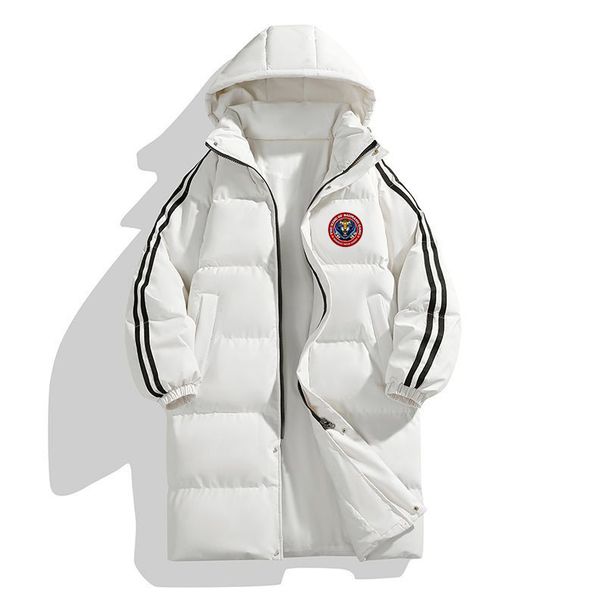 Men's Clothing Wholesale American Tiger Head Cotton Jacket Men's Winter Thick Mid Length Cotton Jacket With Hooded Warm Coat_viptrois.com