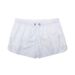 Men's Clothing Summer Beach Pants Comfortable Breathable Solid Color Running Casual Sports Three Quarter Pants_viptrois.com