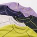 Reversible Color-Block Thermal Long Sleeve Tee - Unisex Brushed Fleece Loungewear (5 Colors, S-2xl) Chameleon Colors_viptrois.com