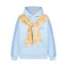 American Street Style Plaid Lace-Up Shawl Detachable Hooded Sweatshirt Pullover Loose Casual Spring Autumn Men's Vibe_viptrois.com