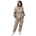 3d Digital Print Fleece Tracksuit Set For Men And Women, Cozy Fabric Autumn Winter Loungewear, Casual Couple Matching Outfits With Maple Leaf Design_viptrois.com