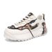 New Designer Shoes Embossed Trainer Sneaker White Black Skys Blue Green Denim Pink Red Luxurys Mens Casual Sneakers Low Platform Womens Trainers_viptrois.com