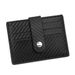 Wallet Card Cases Ultra Thin Mini Card Holder Multi Function Multi Card Slot Large Capacity Card Holder Holder Carbon Fiber PU Leather Card Holder_viptrois.com