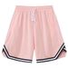 USA Men's Sports Basketball Mesh Quick Dry Fitness Jogger Casual Breathable Male Sportswear Summer Gym Shorts Men Pants_viptrois.com
