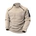 Men's Slim-Fit Zip-Up Hoodie - Lightweight Long Sleeve Pullover With Side Zipper (Gray, Black, Khaki, Olive, Navy)_viptrois.com
