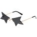 Half Angle Star Sunglasses - Creative Frameless & Polygonal Design (Women's Dance & Ocean Style)_viptrois.com
