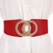 Special Sale High Waist Women Elastic Fashion Stretch Wide Waistband New Casual Skirt Decorative Belt_viptrois.com