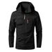 3-in-1 Detachable Men's Waterproof Windproof Jacket – Hooded Outdoor Hiking Coat For All Seasons (Multiple Colors & Sizes)_viptrois.com