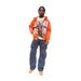 American Retro 3D Print Hooded Sweatshirt, Unisex Heavyweight Zip-Up Hoodie With Vintage Letter Design For Streetwear Fashion_viptrois.com