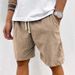 Men's Clothing New Men's Summer Casual Drawstring Corduroy Retro Shorts_viptrois.com