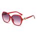 2025 New For Women With Advanced Sense, UV Protection, Square Round Face, Mother's Style, Red Gradient, Face_viptrois.com