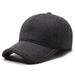 Autumn Winter New Middle-aged And Elderly Men's Baseball Dad Grandpa Hat Ear Protection Warm Old Man Woolen Duckbill Cap_viptrois.com