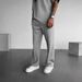 Premium Products Premium Products 2024 New Men's Four Season Loose Straight Sports Casual Pants Suit Long_viptrois.com