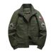 Men's Clothing Wholesale Winter Jacket Men's Cotton Plus Velvet Thick Casual Coat Men's MA1 Workwear Flight Air Force Uniform_viptrois.com