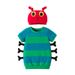 0 3 Years Old Baby Summer New Short Sleeved Cartoon Shape Baby Clothes Caterpillar Shape With Hood Top_viptrois.com