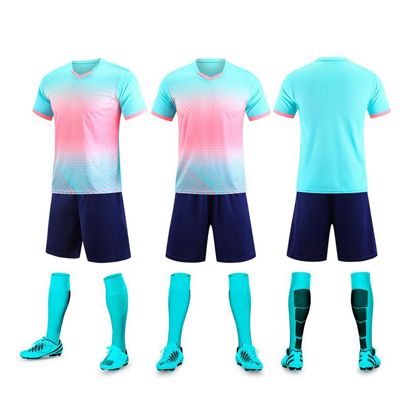 Men's Clothing competition training team uniforms group purchase sportswear new football uniforms set quick-drying breathable ball clothes_viptrois.com
