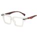 Men's Sunglasses Retro Fashion Square Sunglasses Trendy Square Frame Men And Women's Same Style Sunglasses Cross Border Anti Ultraviolet Glasses_viptrois.com