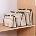 Bag Dustproof Hanging Bag Transparent Moisture Proof Breathable Handbag Leather Bag Protective Cover PVC Storage Hanging Bag Storage Artifact_viptrois.com