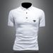 2025d 2025 Summer New Trendy Men's Short Sleeve Polo Shirt Plus Size Business Turn-down Collar Casual T-shirt_viptrois.com