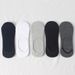 Invisible socks for men Solid color light mouth cotton garter with silicone non-slip boat socks Thin socks for men and women summer_viptrois.com