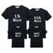 Parent Child Clothing Summer New Style Family Short Sleeved T Shirt Family Of Three Mother And Child_viptrois.com