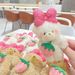 Creative Cartoon Strawberry Bear Doll Keychain Cute Bear Doll School Bag Pendant Girl Plush Gift New_viptrois.com