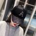 Shiny Rhineste Letter Hat For Women Korean Style Trendy Student Baseball Cap Versatile Social Internet Celebrity_viptrois.com