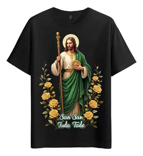 2026 T-shirt Muscle Freaks San Judas Tadeo Religious Art Style_viptrois.com