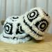 Rabbit hair handmade plush for women in autumn winter, furry tiger head lion hat, cute and revealing face, small yarn_viptrois.com
